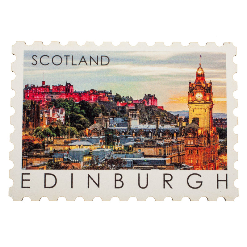 Post Stamp Fridge Magnet 07-Edi