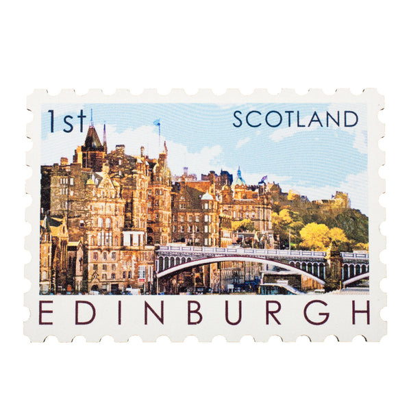 Post Stamp Fridge Magnet 12-Edi