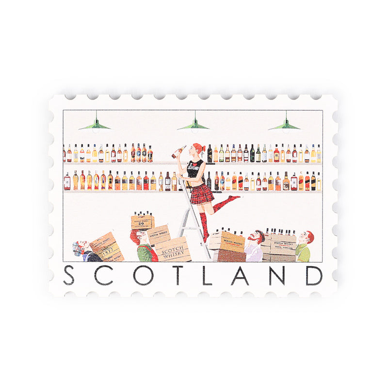 Postcard Fridge Magnet Pcfm 19-Sco