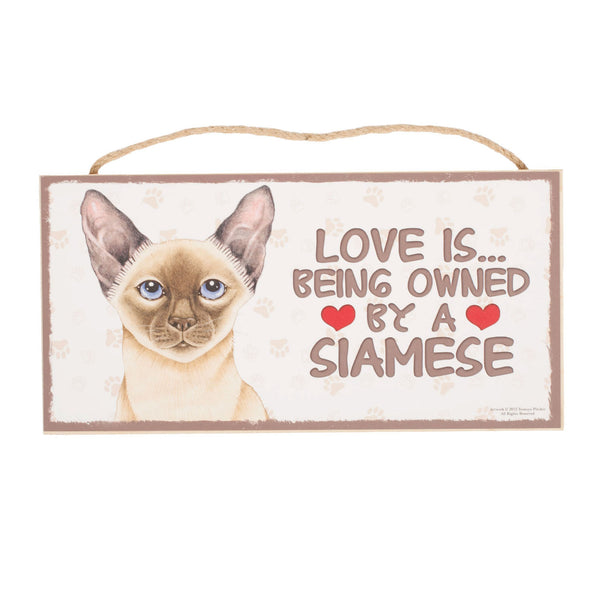 Pet Plaque Siamese