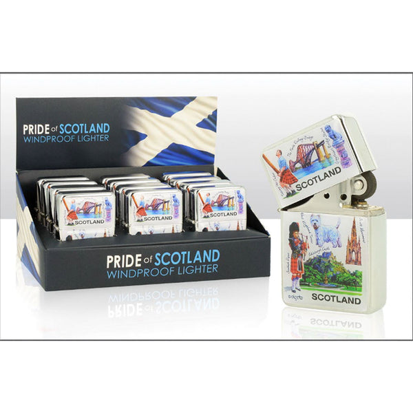 Iconic Scotland Windproof Lighter