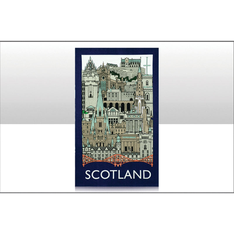 Scotland Landmark Tea Towel