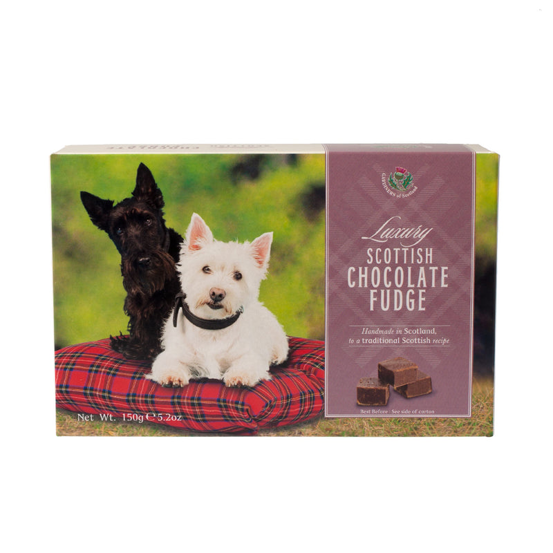 Chocolate Fudge Carton (Scottie Dogs)