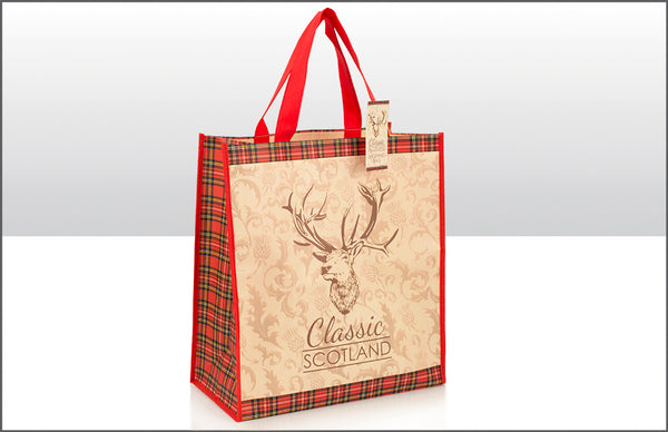 Classic Scotland Stag Pp Non Woven Bag