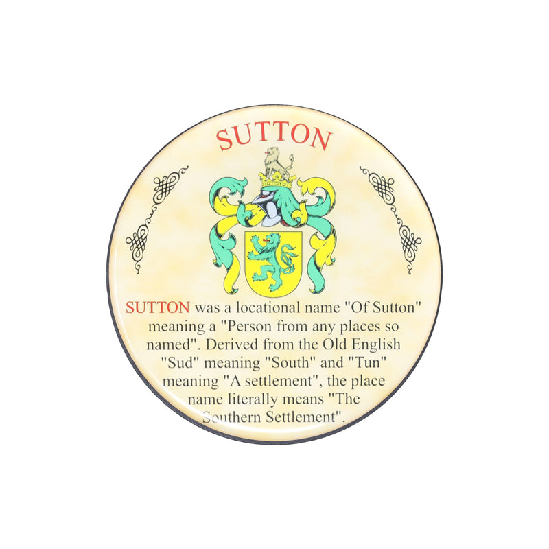 Heraldic Coaster Sutton