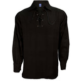 Gents Deluxe Jacquard Ghillie Shirt Black