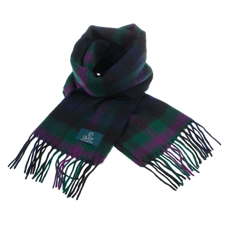 Lambswool Scottish Tartan Clan Scarf Baird