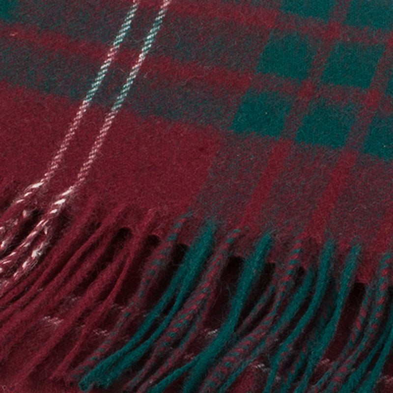 Lambswool Scottish Tartan Clan Scarf Crawford