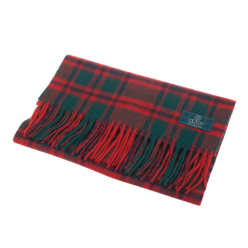 Lambswool Scottish Tartan Clan Scarf Macintosh Clan