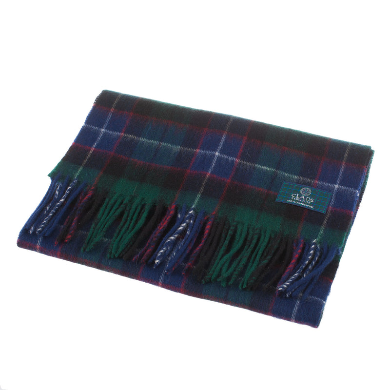 Lambswool Scottish Tartan Clan Scarf Mitchell