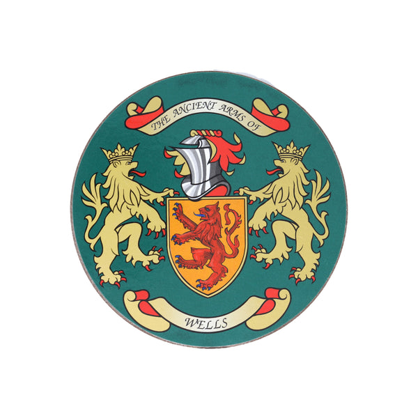 Coat Of Arms Coasters Wells