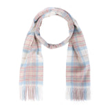 Edinburgh Cashmere Scarf Mackellar Mix White