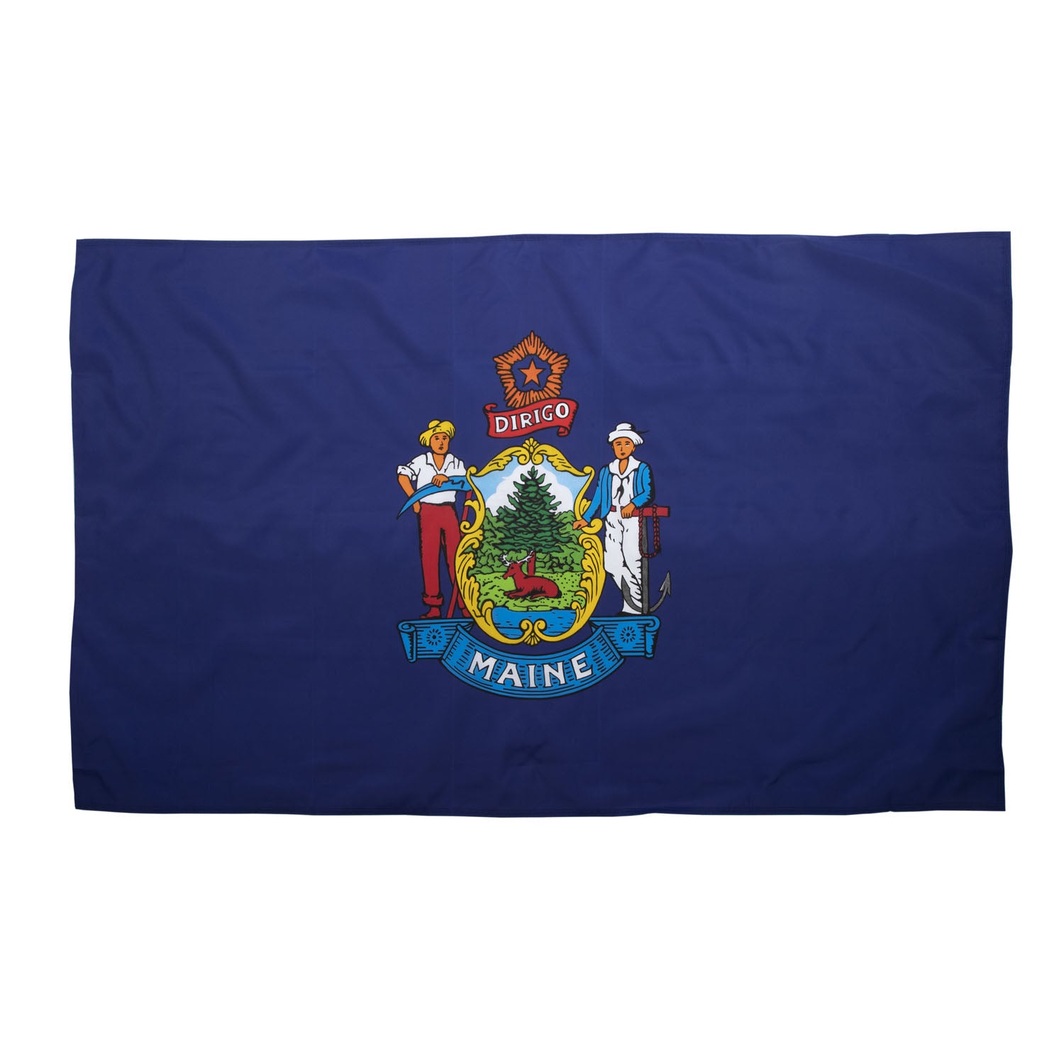 5X3 Flag Maine State Flag – Tartan Weaving Mill