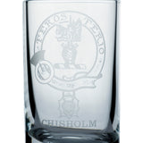 Collins Crystal Clan Shot Glass Chisholm