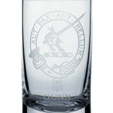 Collins Crystal Clan Shot Glass Gunn