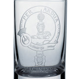 Collins Crystal Clan Shot Glass Macintyre