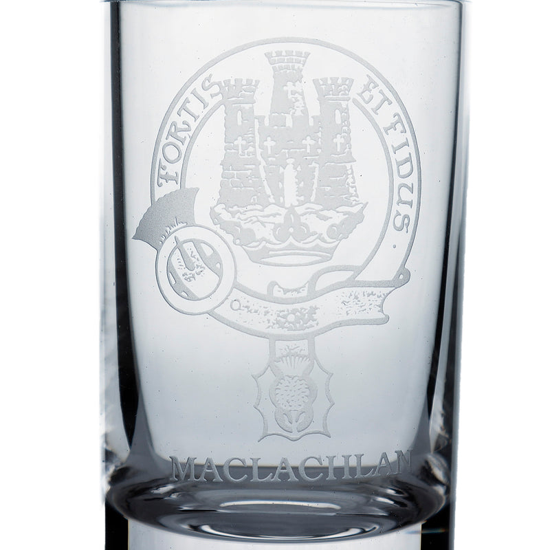 Collins Crystal Clan Shot Glass Maclachlan