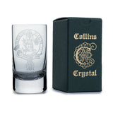 Collins Crystal Clan Shot Glass Montgomery