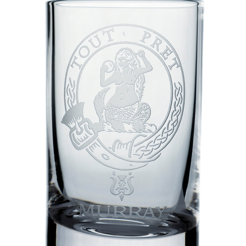 Collins Crystal Clan Shot Glass Murray