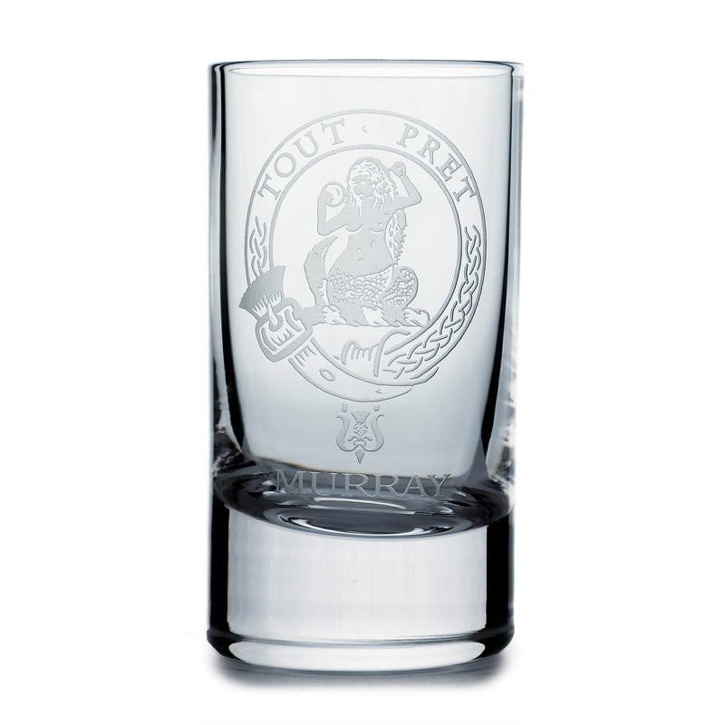 Collins Crystal Clan Shot Glass Murray