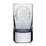 Collins Crystal Clan Shot Glass Stewart/Appin