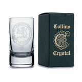 Collins Crystal Clan Shot Glass Young