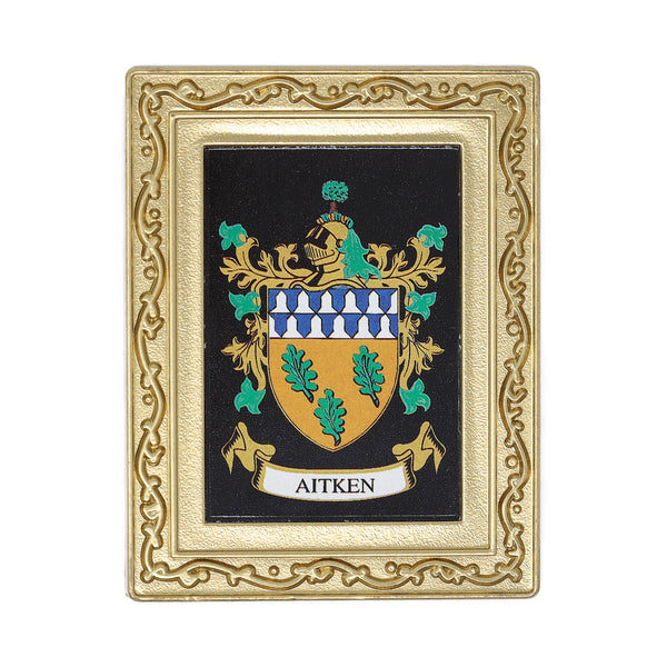 Coat Of Arms Fridge Magnet Aitken