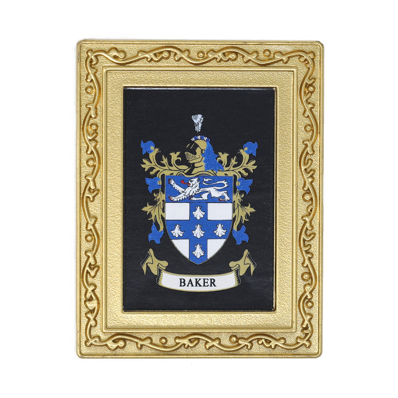 Coat Of Arms Fridge Magnet Baker