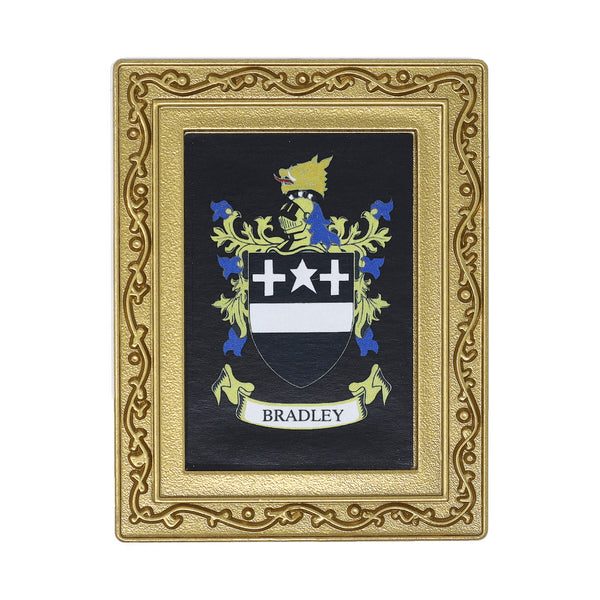 Coat Of Arms Fridge Magnet Bradley