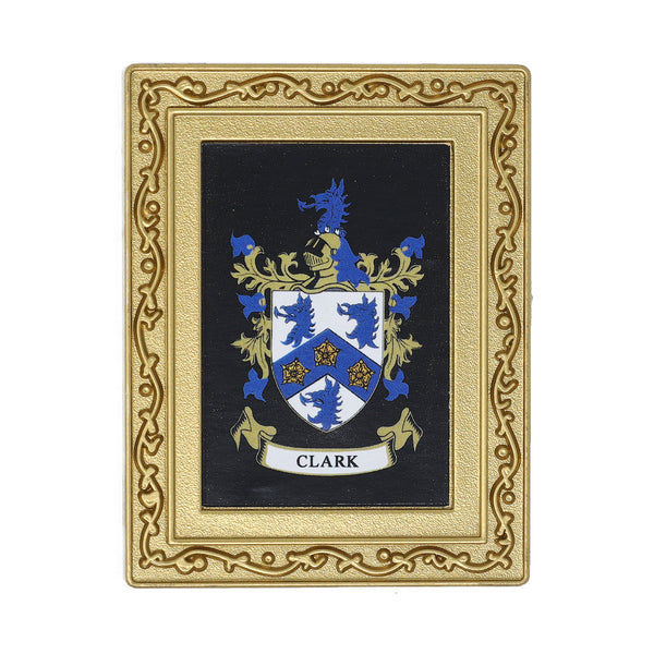 Coat Of Arms Fridge Magnet Clark