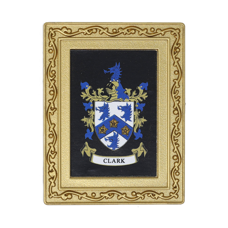 Coat Of Arms Fridge Magnet Clark