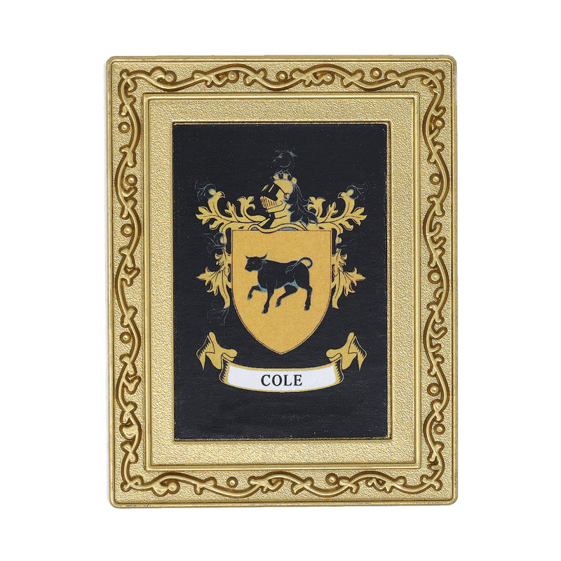 Coat Of Arms Fridge Magnet Cole