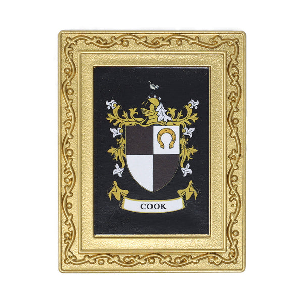 Coat Of Arms Fridge Magnet Cook