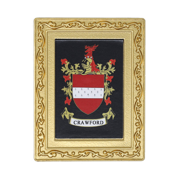 Coat Of Arms Fridge Magnet Crawford