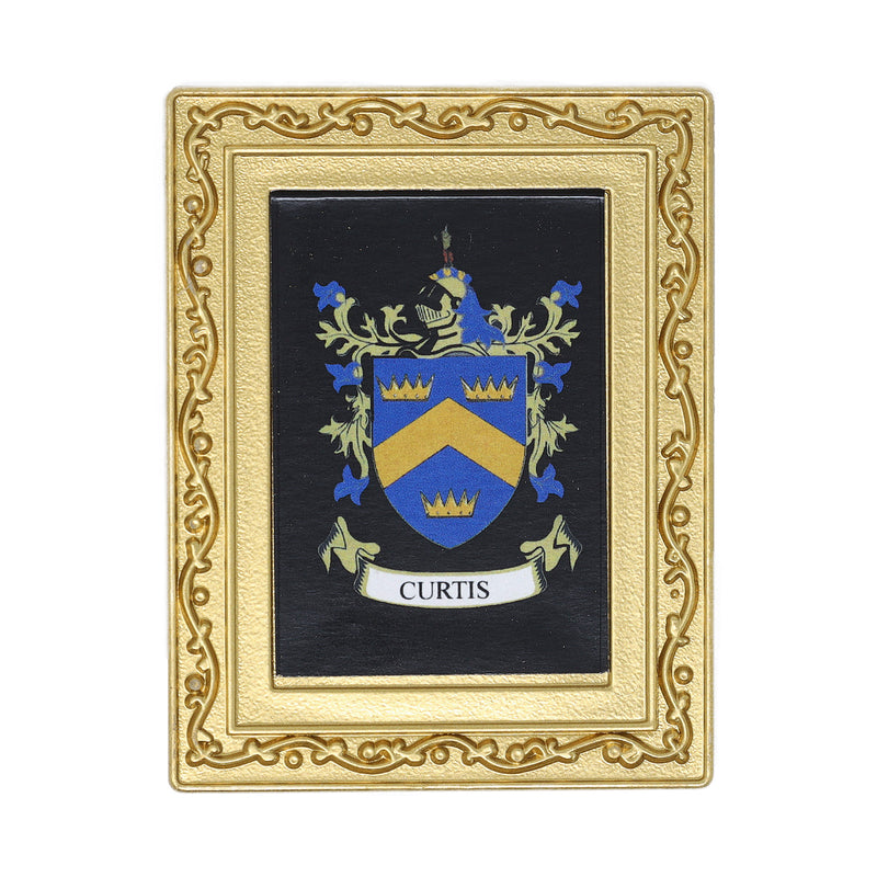 Coat Of Arms Fridge Magnet Curtis