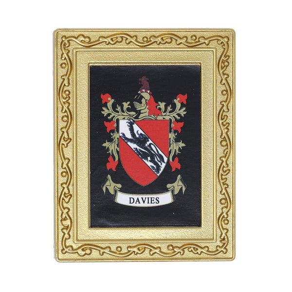 Coat Of Arms Fridge Magnet Davies