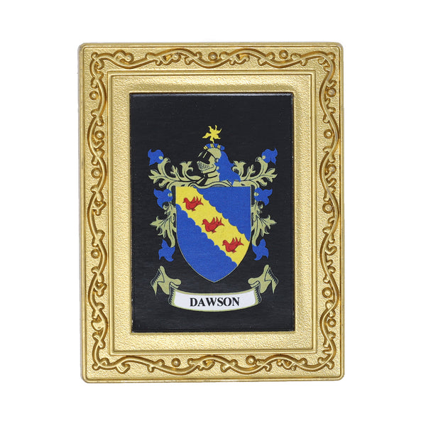 Coat Of Arms Fridge Magnet Dawson