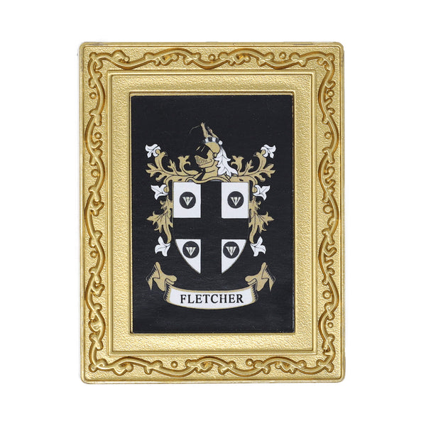 Coat Of Arms Fridge Magnet Fletcher