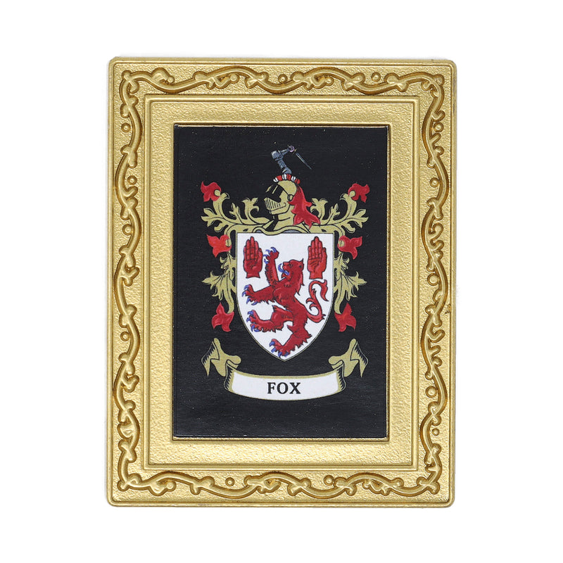 Coat Of Arms Fridge Magnet Fox