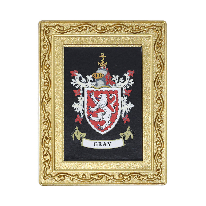 Coat Of Arms Fridge Magnet Gray