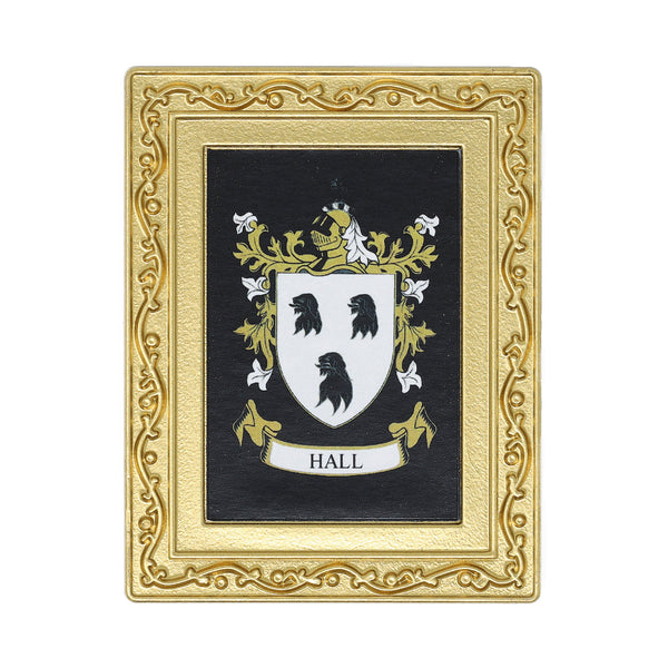 Coat Of Arms Fridge Magnet Hall