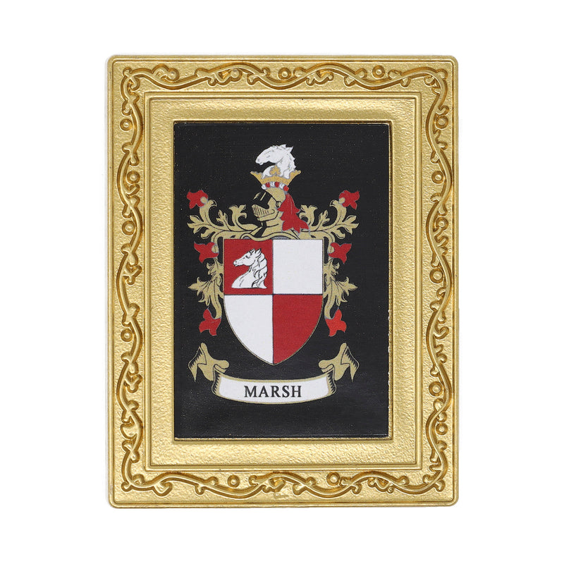 Coat Of Arms Fridge Magnet Marsh