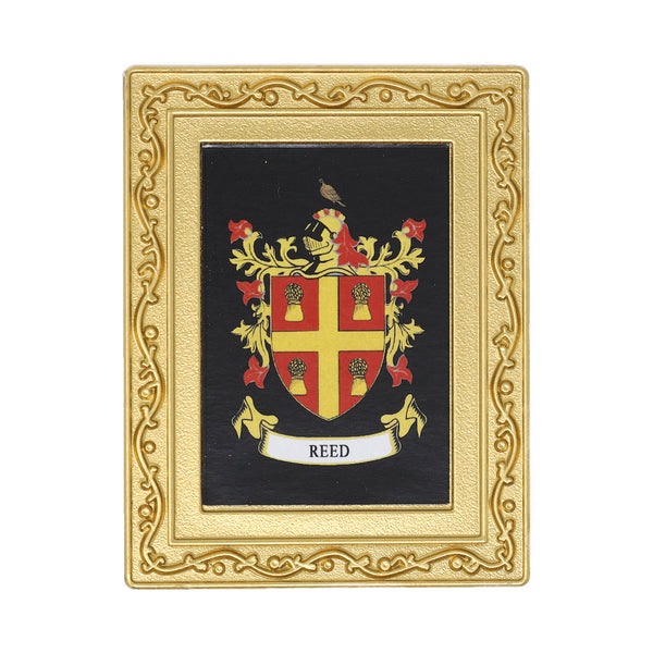 Coat Of Arms Fridge Magnet Reed