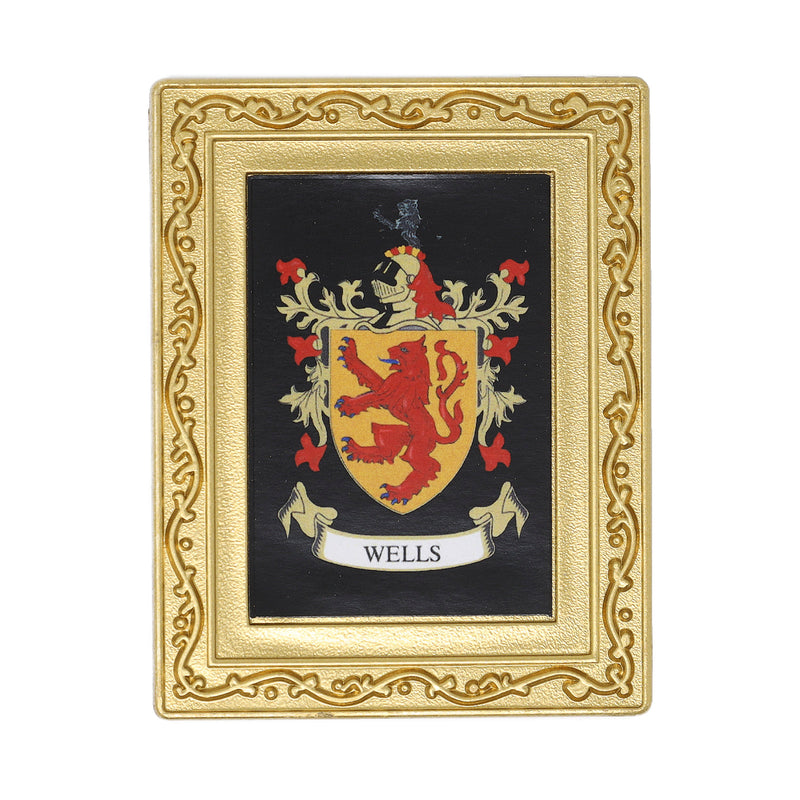 Coat Of Arms Fridge Magnet Wells