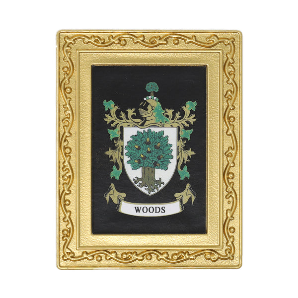 Coat Of Arms Fridge Magnet Woods