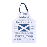 Scotland Saltire Place Names Apron