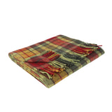 Wool Blend Tartan Knee Blanket Buchanan Autumn