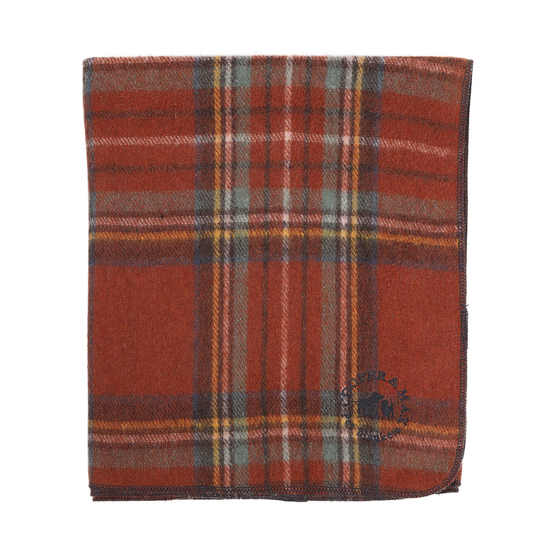 Tartan Pet Blanket Stewart Royal Antique