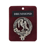 Art Pewter Clan Badge 1.75" Drummond