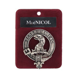 Art Pewter Clan Badge 1.75" Macnicol